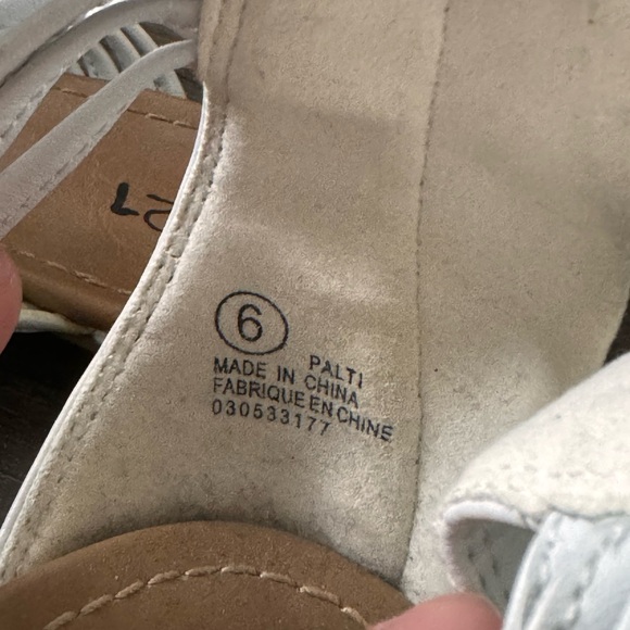 Forever 21 | White Strappy Boho Flats - Picture 2 of 2